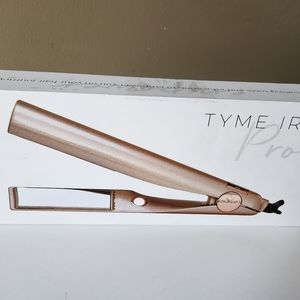 TYME Iron Pro 2-in-1 hair curler and straightener Brand New